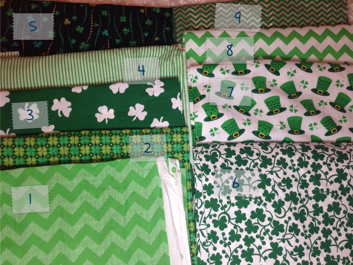 1st St. Patrick's Day shirt or bodysuit  -- My 1st St. Patty's Day shirt, legwarmers, headband, bloomer