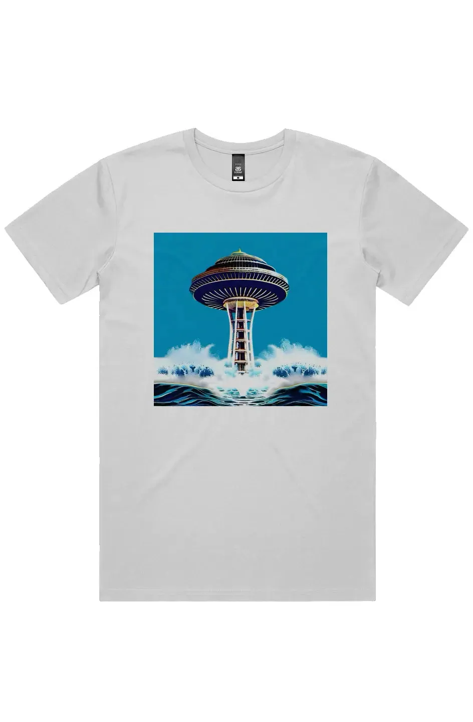 2050 Space Needle Short Sleeve Staple T-Shirt