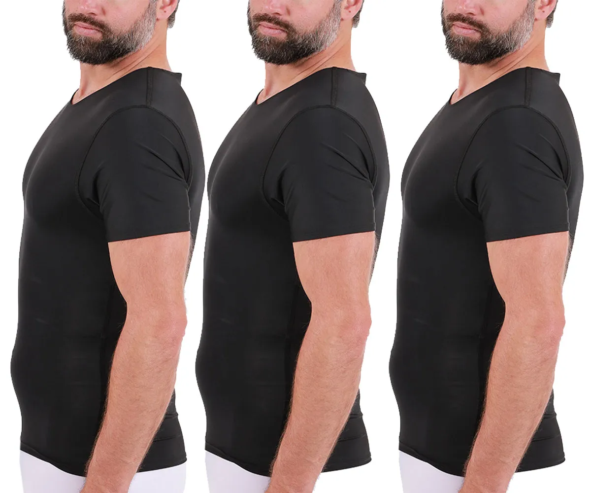 3-Pack Insta Slim Big &Tall Compression Crew Necks TS0003BT