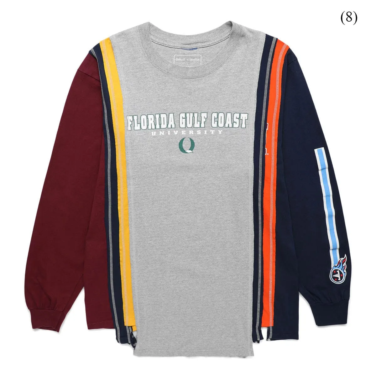 7 CUTS LONG SLEEVE T-SHIRT - COLLEGE (L)