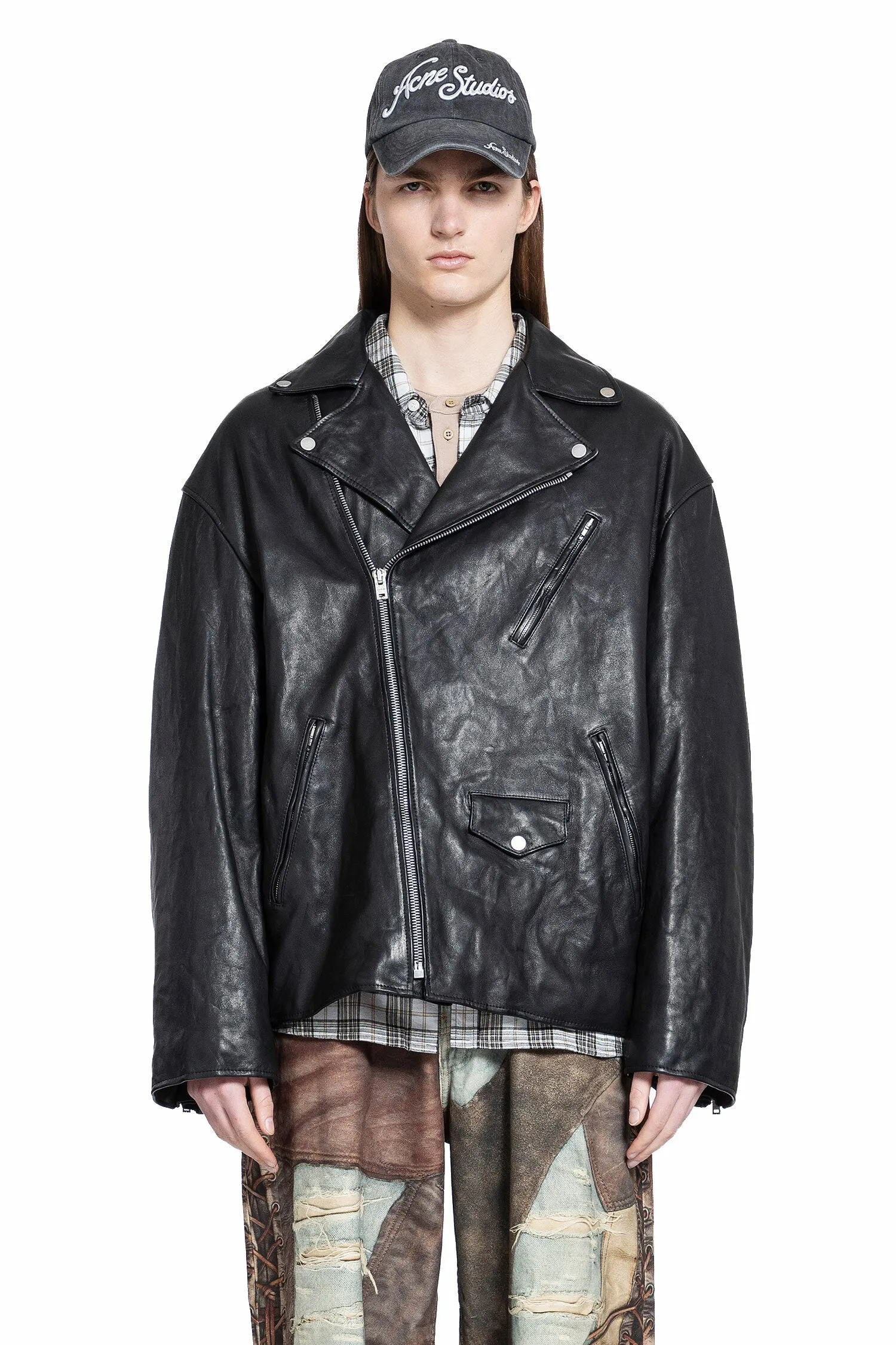 ACNE STUDIOS MAN BLACK JACKETS