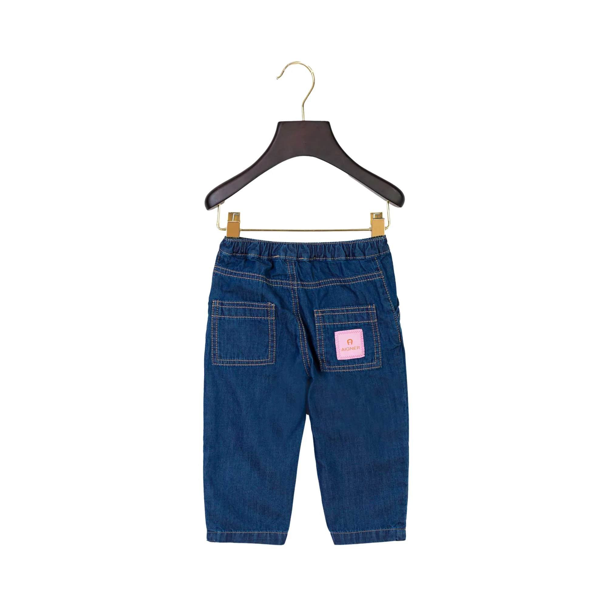 Aigner Kids Baby Girl's Denim Trouser