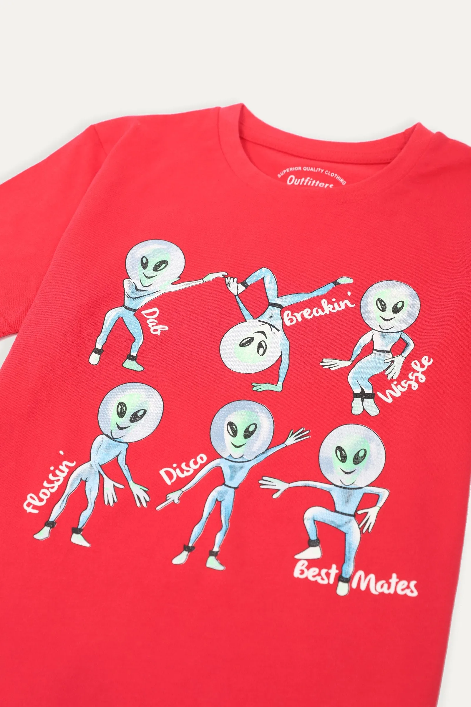 Alien graphic T-shirt