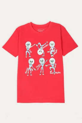 Alien graphic T-shirt