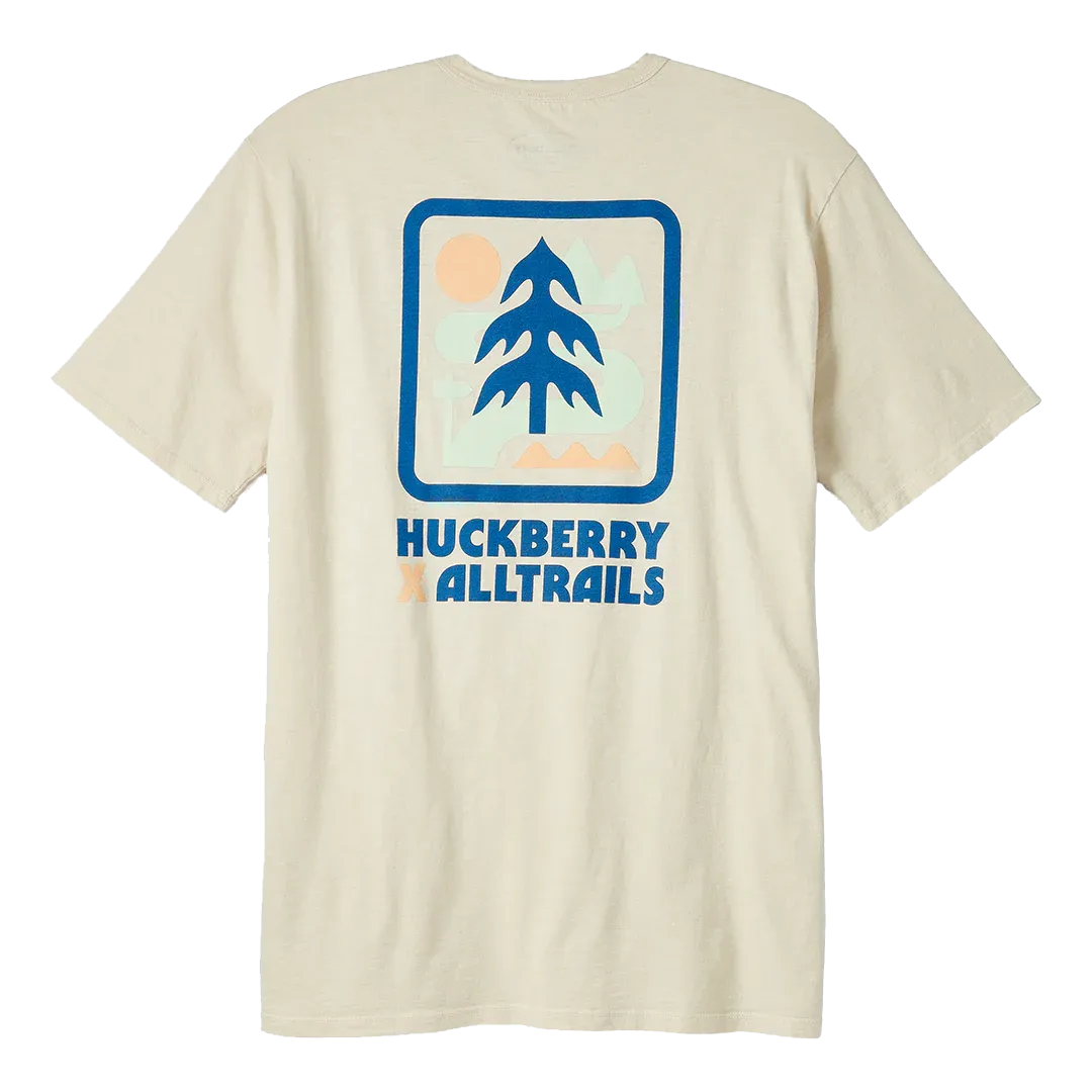 AllTrails × Huckberry Tee - Almond