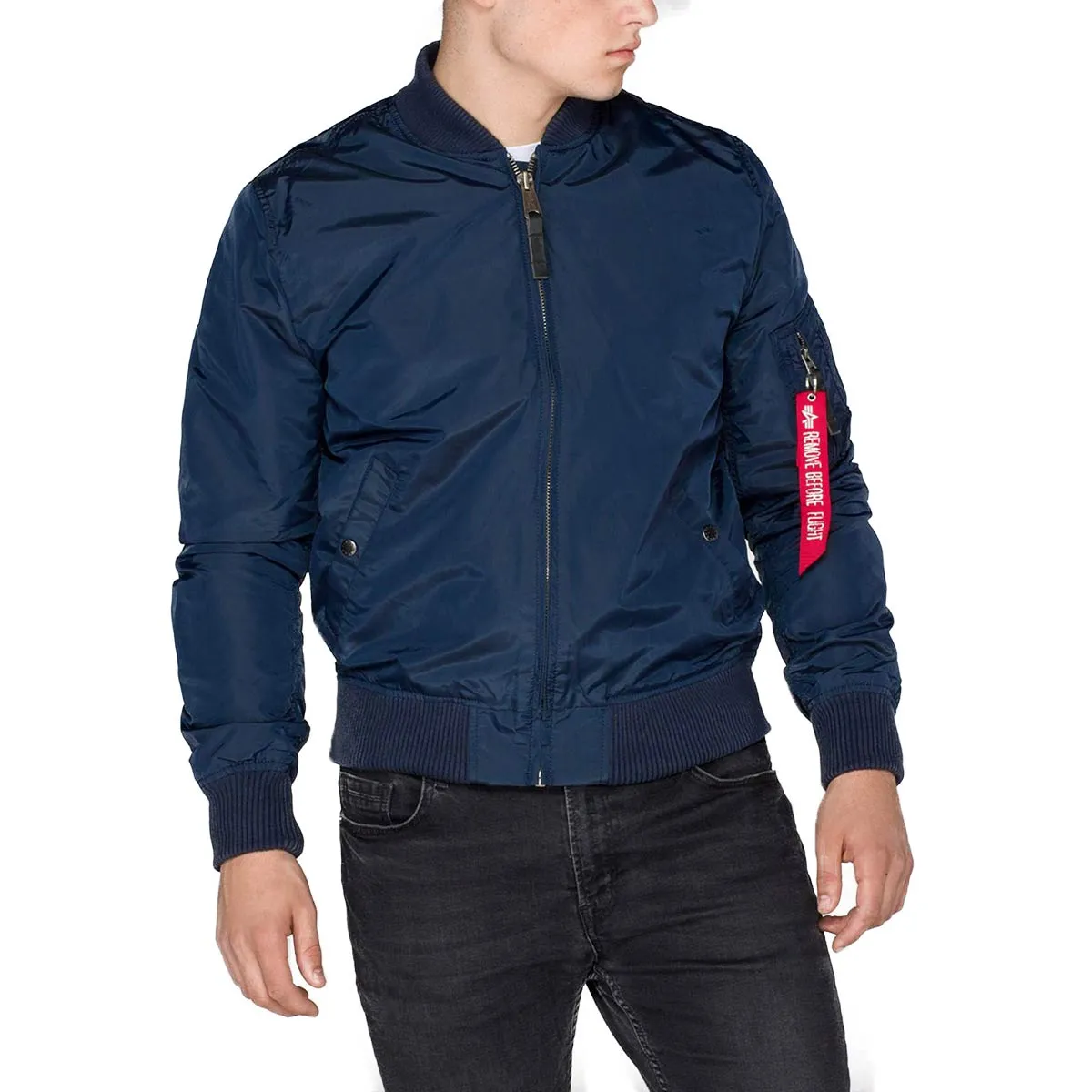 Alpha Industries MA-1 TT Flight Jacket Rep Blue