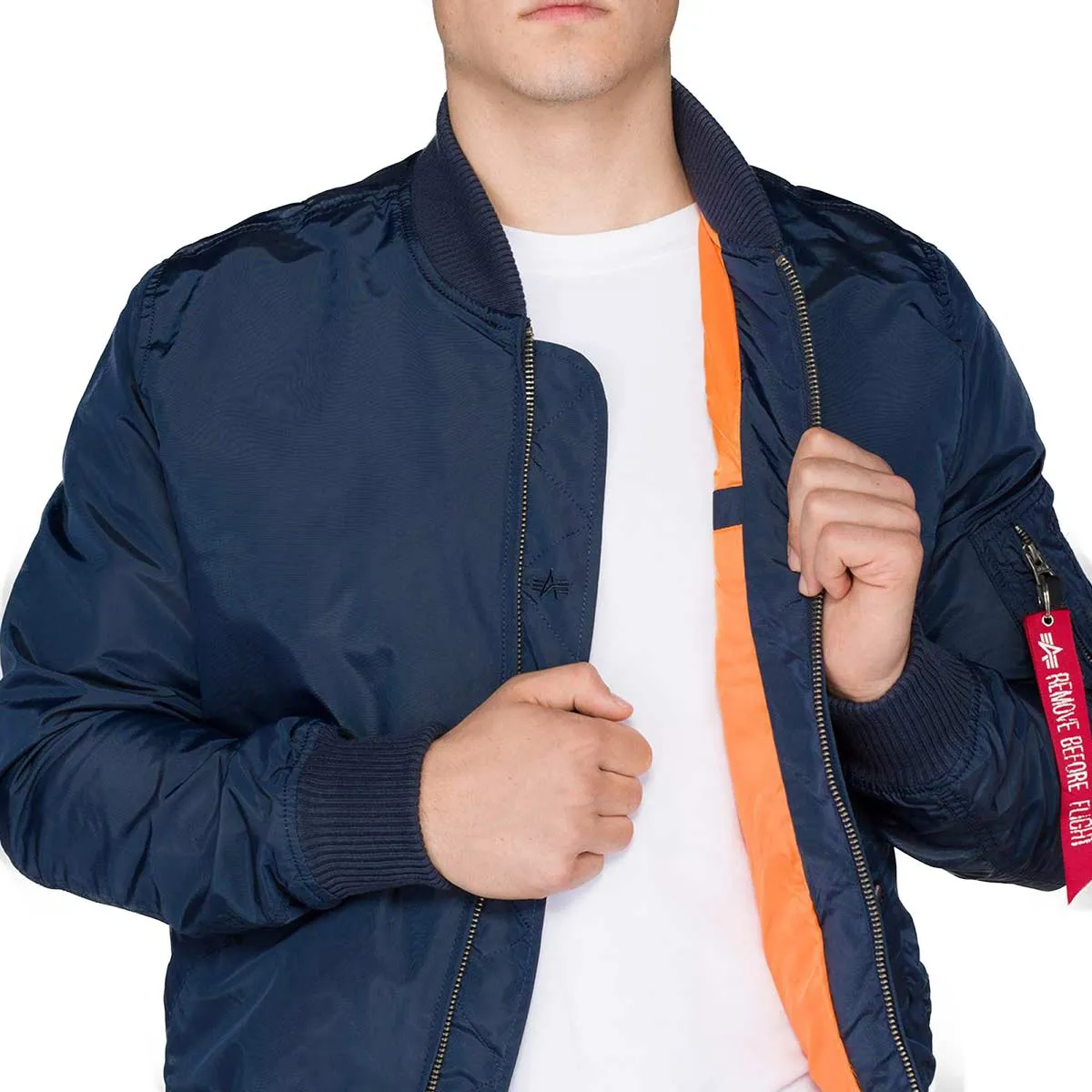 Alpha Industries MA-1 TT Flight Jacket Rep Blue