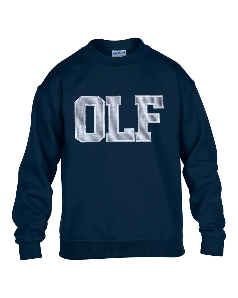 Appliqued Crew OLF