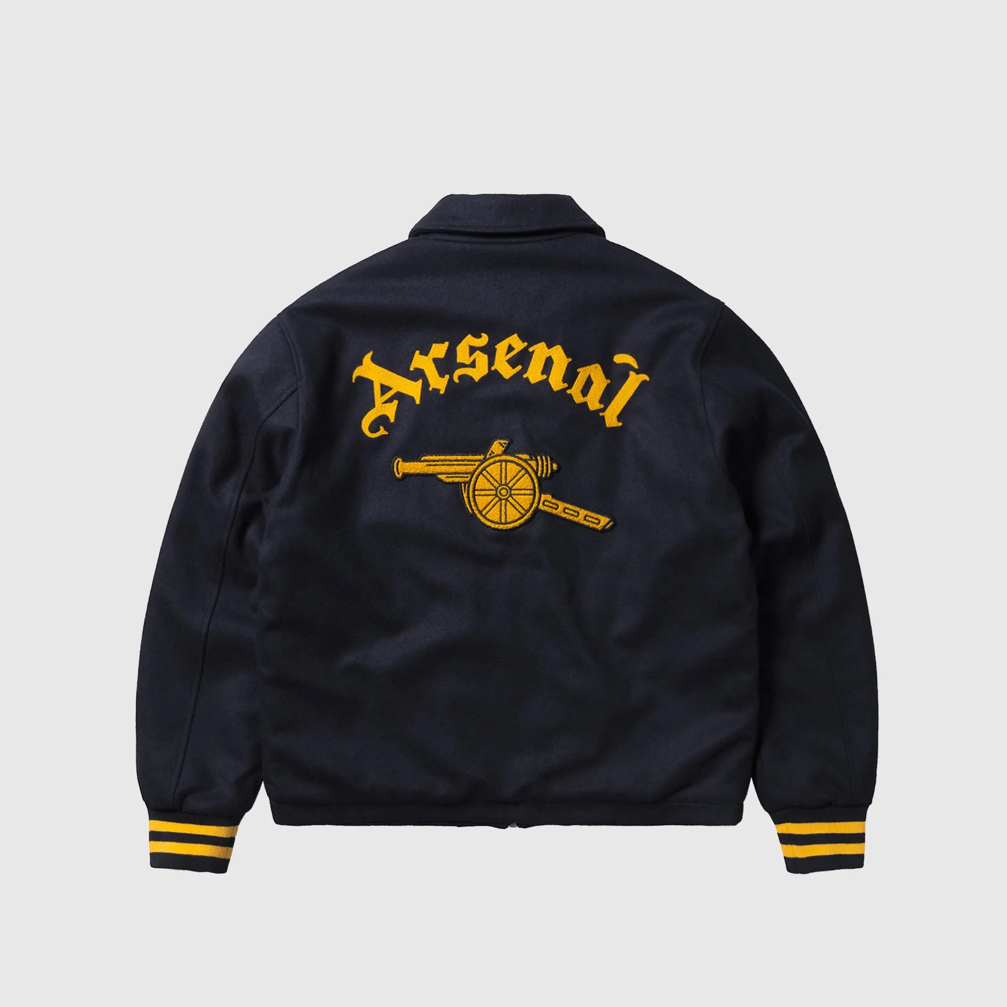 Stylish ARSENAL x ARIES Wool Bomber Jacket - Premium Quality, Comfortable Fit, Trendy Design