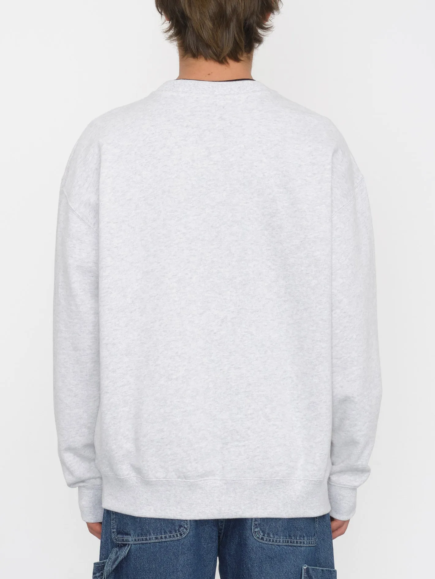 Arthur Longo Sweatshirt - BONE HEATHER