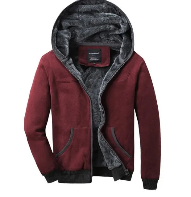 Autumn Plain Winter War Jackets For Men