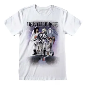 Beetlejuice Poster White T-Shirt