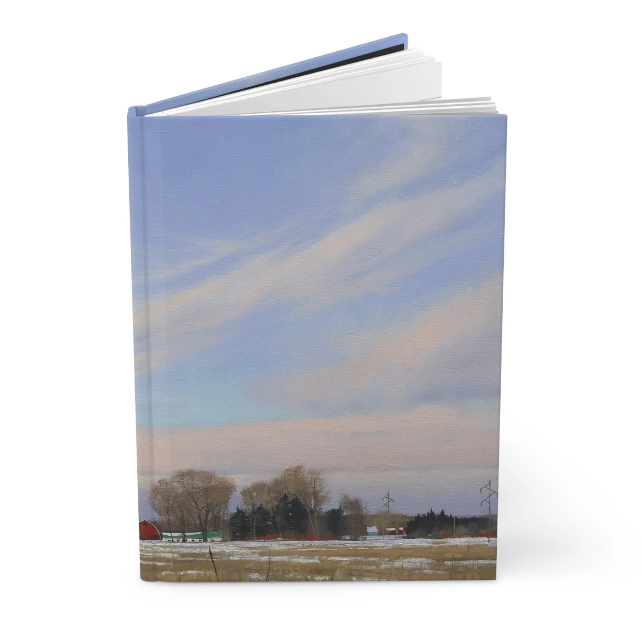 Ben Bauer: "On the Way to Fredricksons" - Hardcover Journal Matte