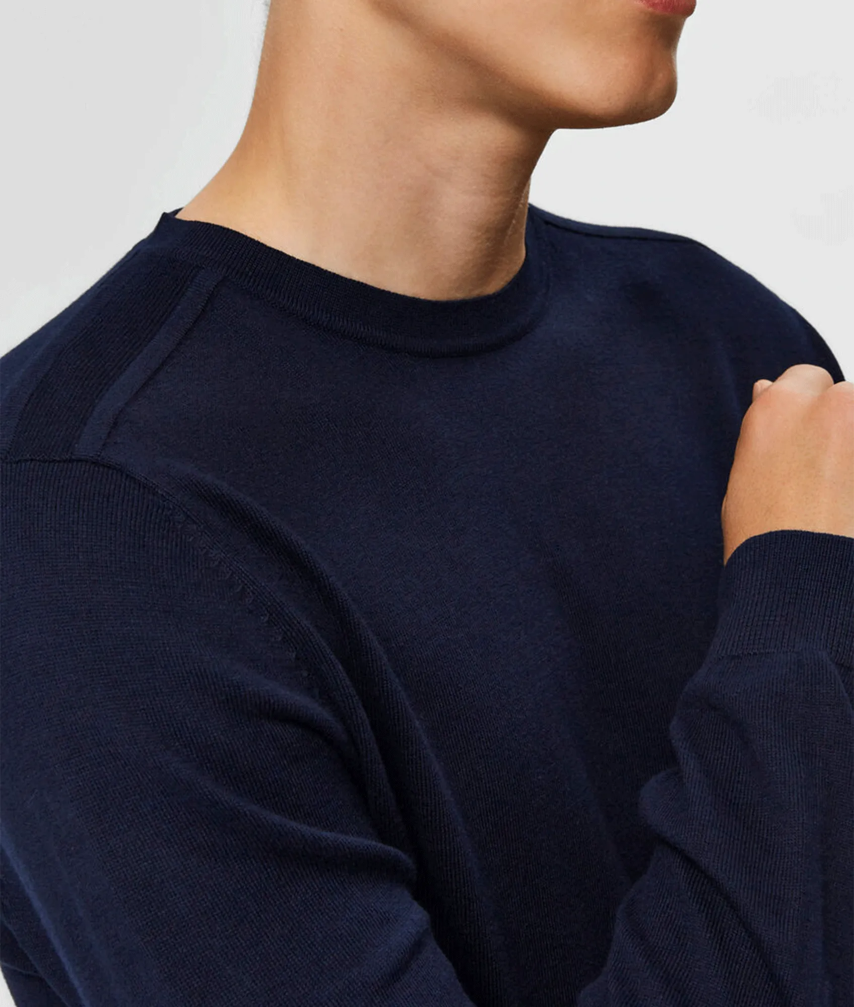 Berg Crew Neck - Navy