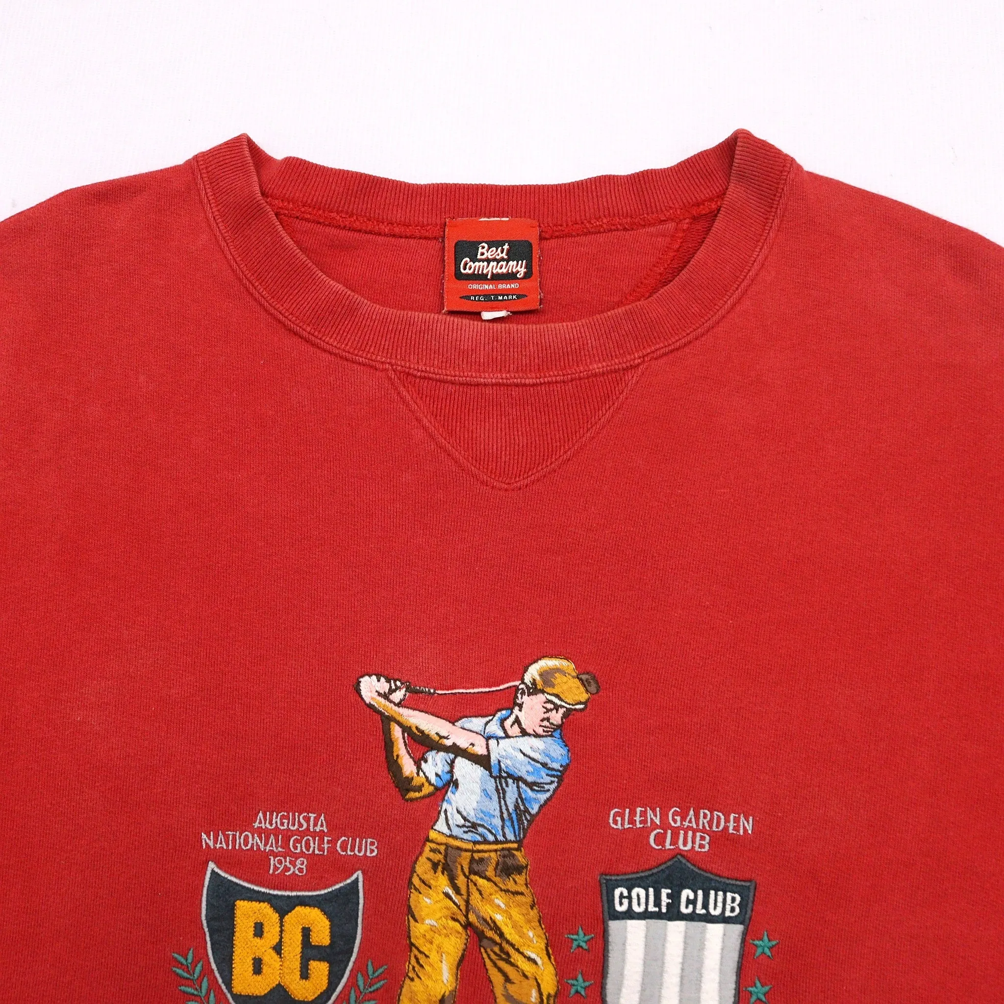 Best Company 1958 Augusta Masters Tournament Red Sweatshirt