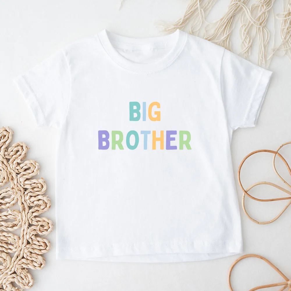 Big Brother Pastel Kids T-Shirt