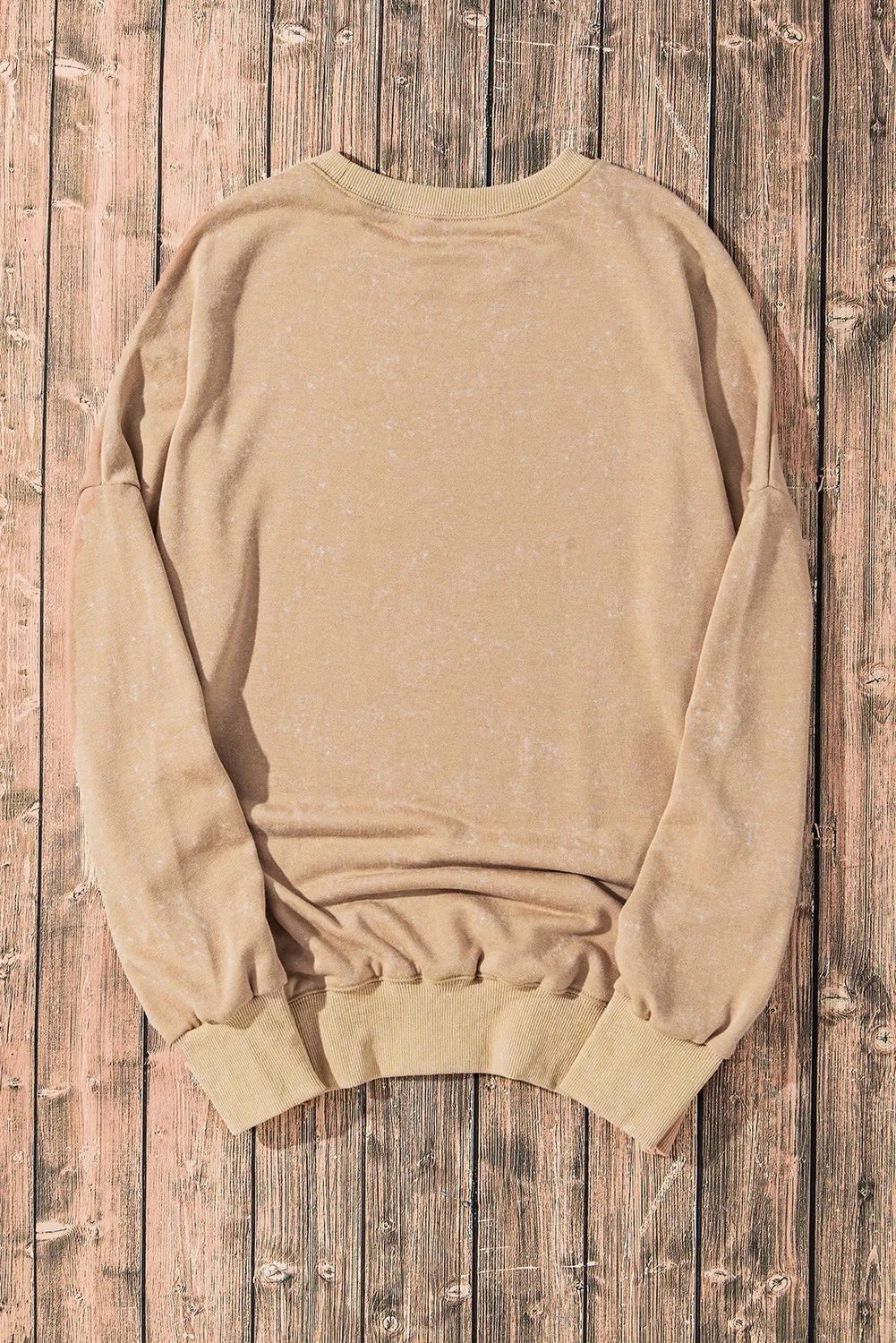 Bishop Sleeve Slit Sweatshirt