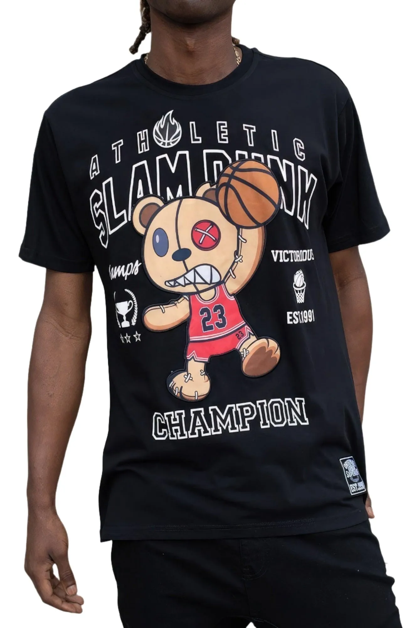 Black Slam Dunk T-shirts