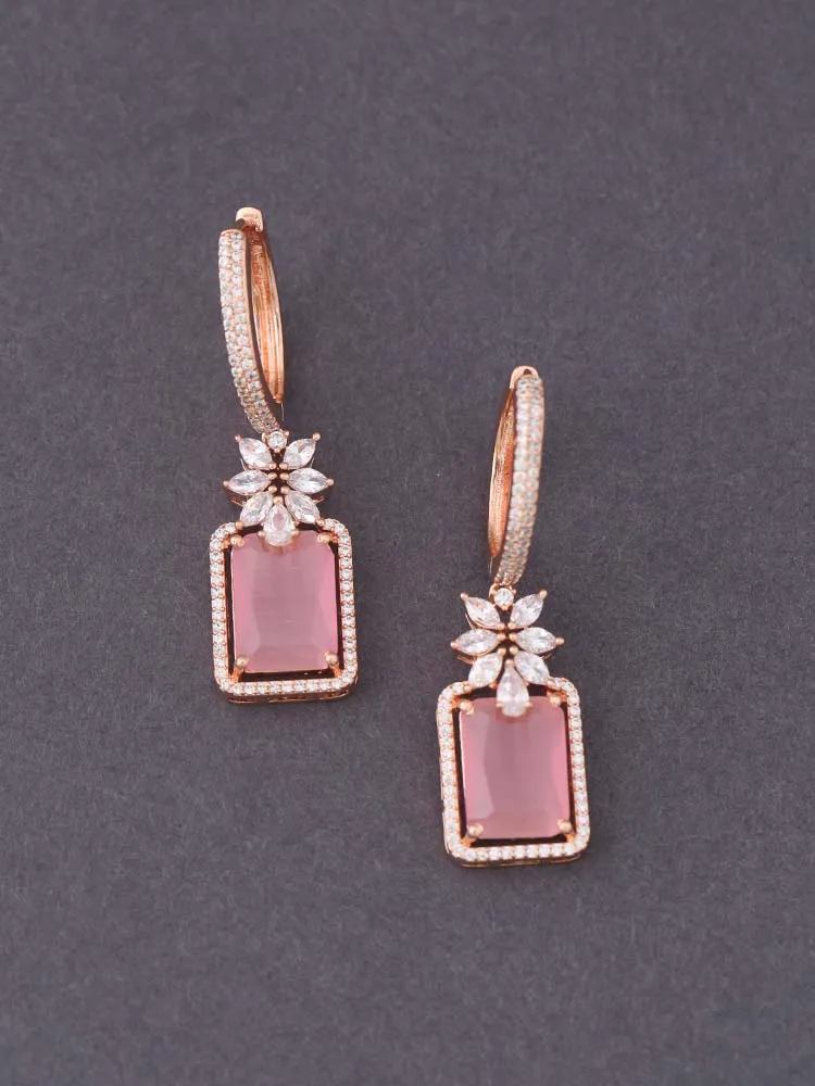 Blush Afrodita Zirconia Danglers