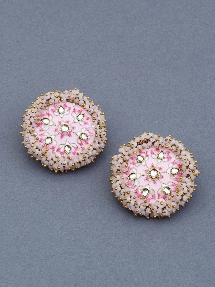 Blush Nakul Studs