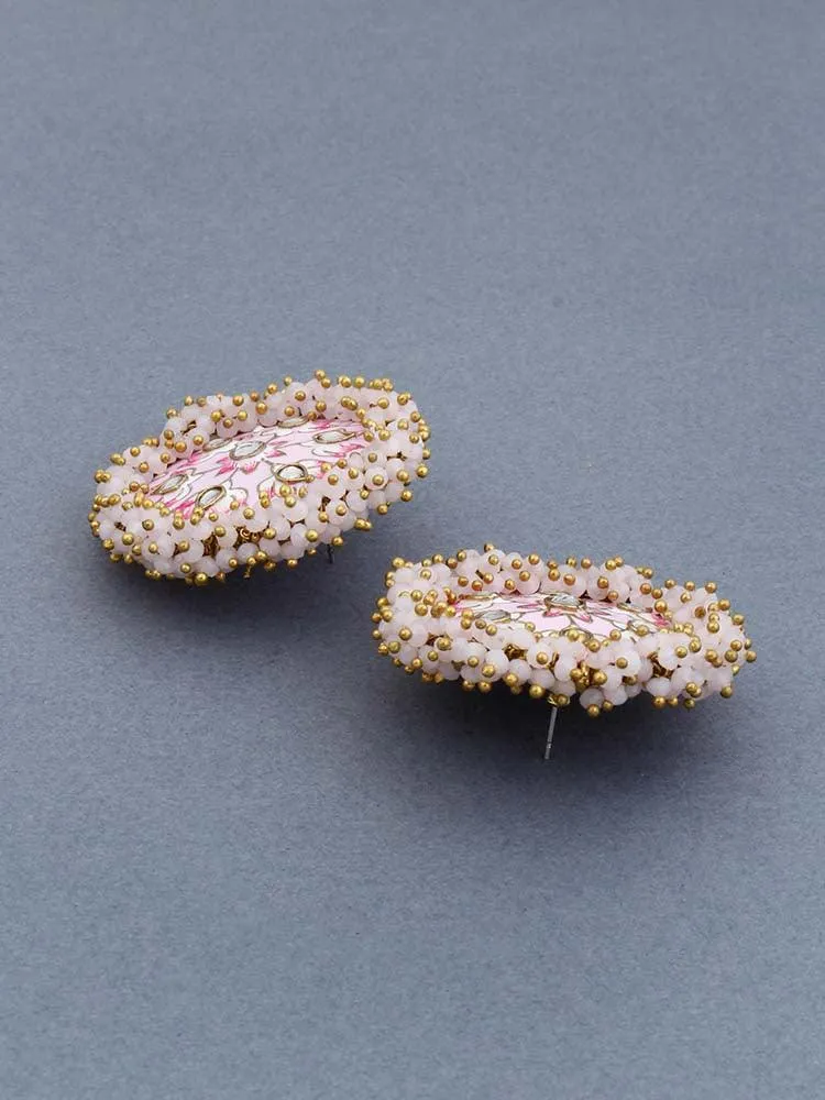 Blush Nakul Studs