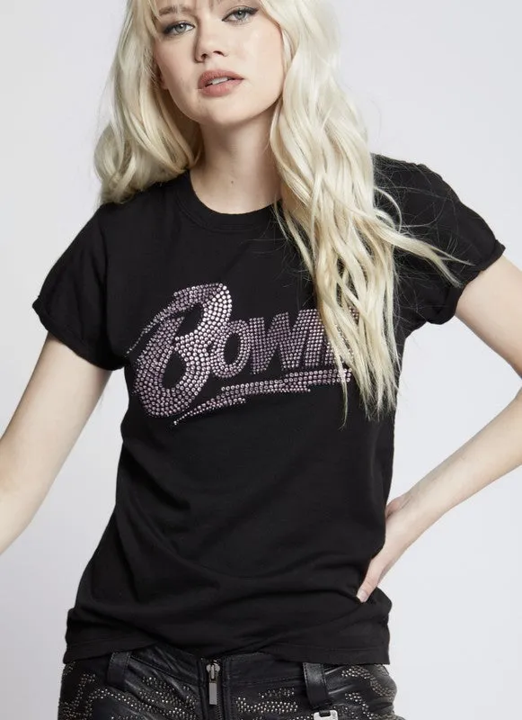 Bowie Pink Crystal Tee