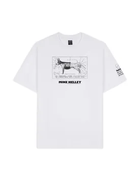 Brain Dead x Mike Kelley Limited Edition White Territorial Dog Graphic T-Shirt