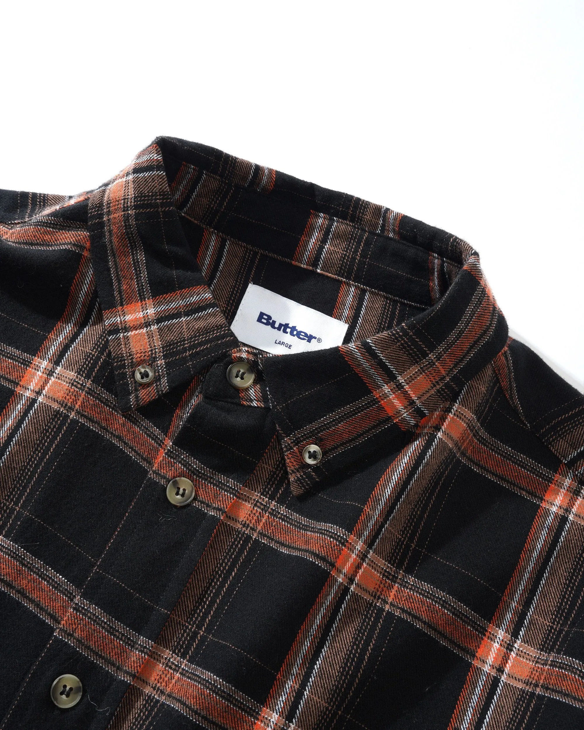 Bugs Flannel Shirt, Black