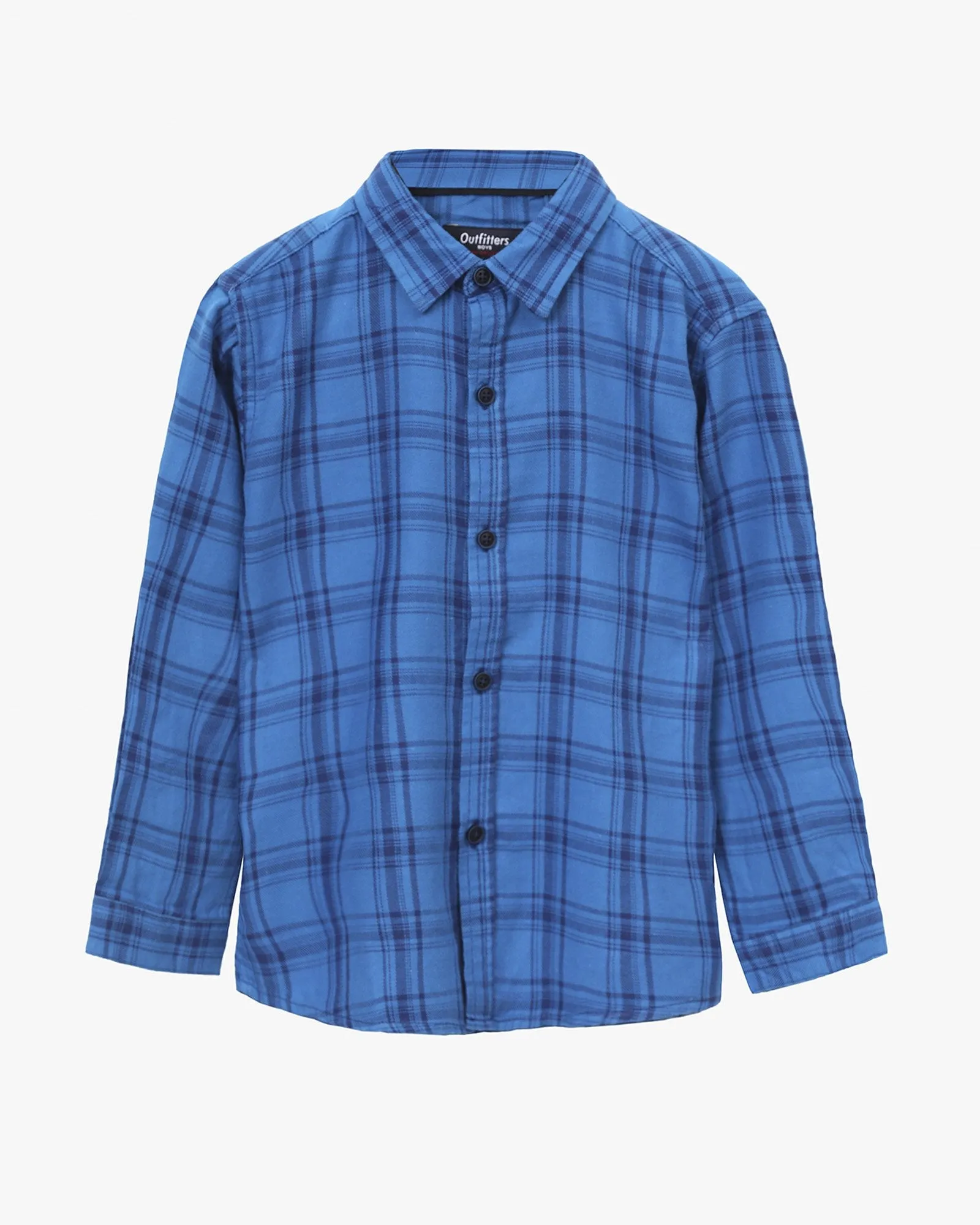 Buttoned Down Check Print Shirt