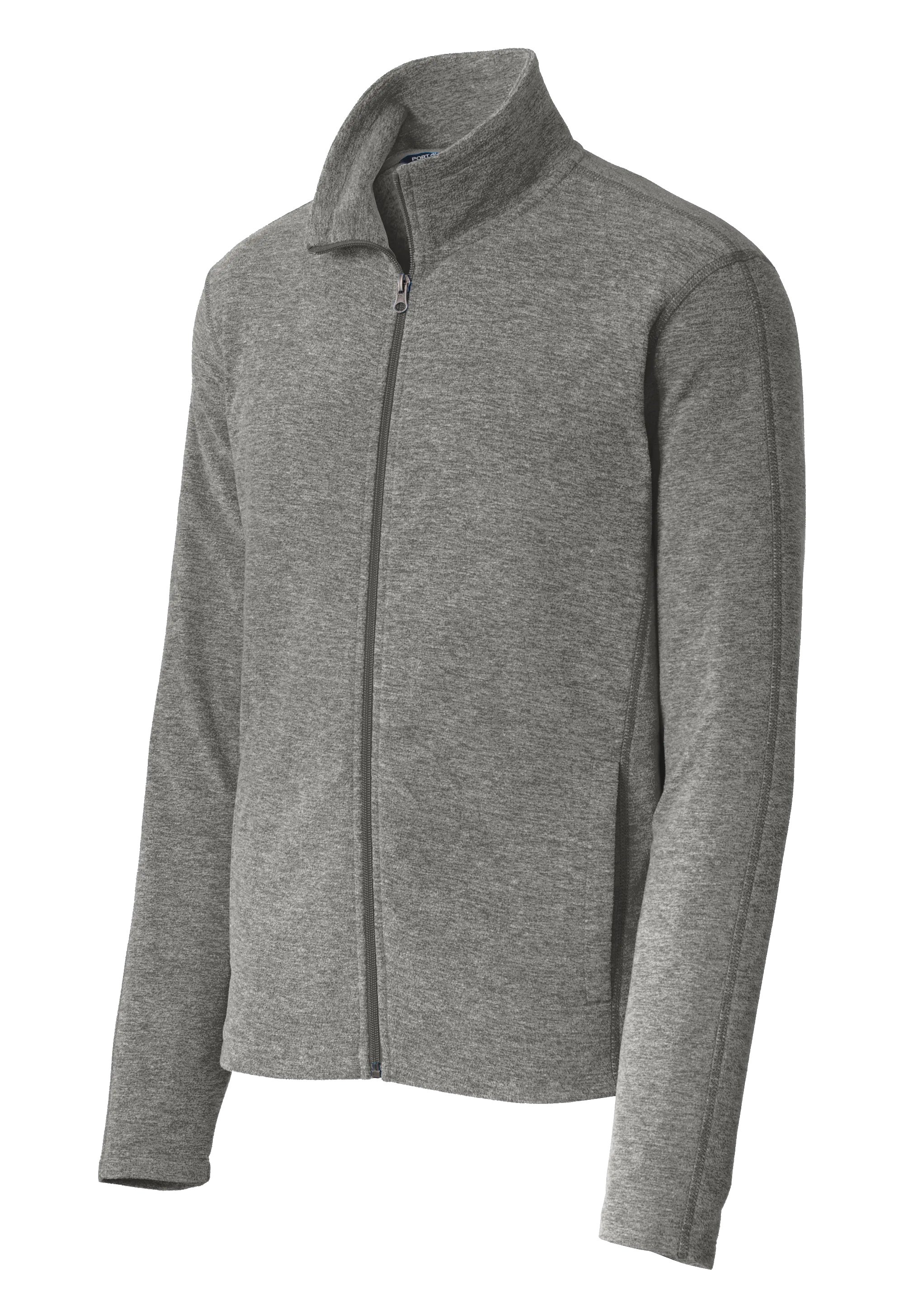 C1731M Mens Heather Microfleece Full-Zip Jacket