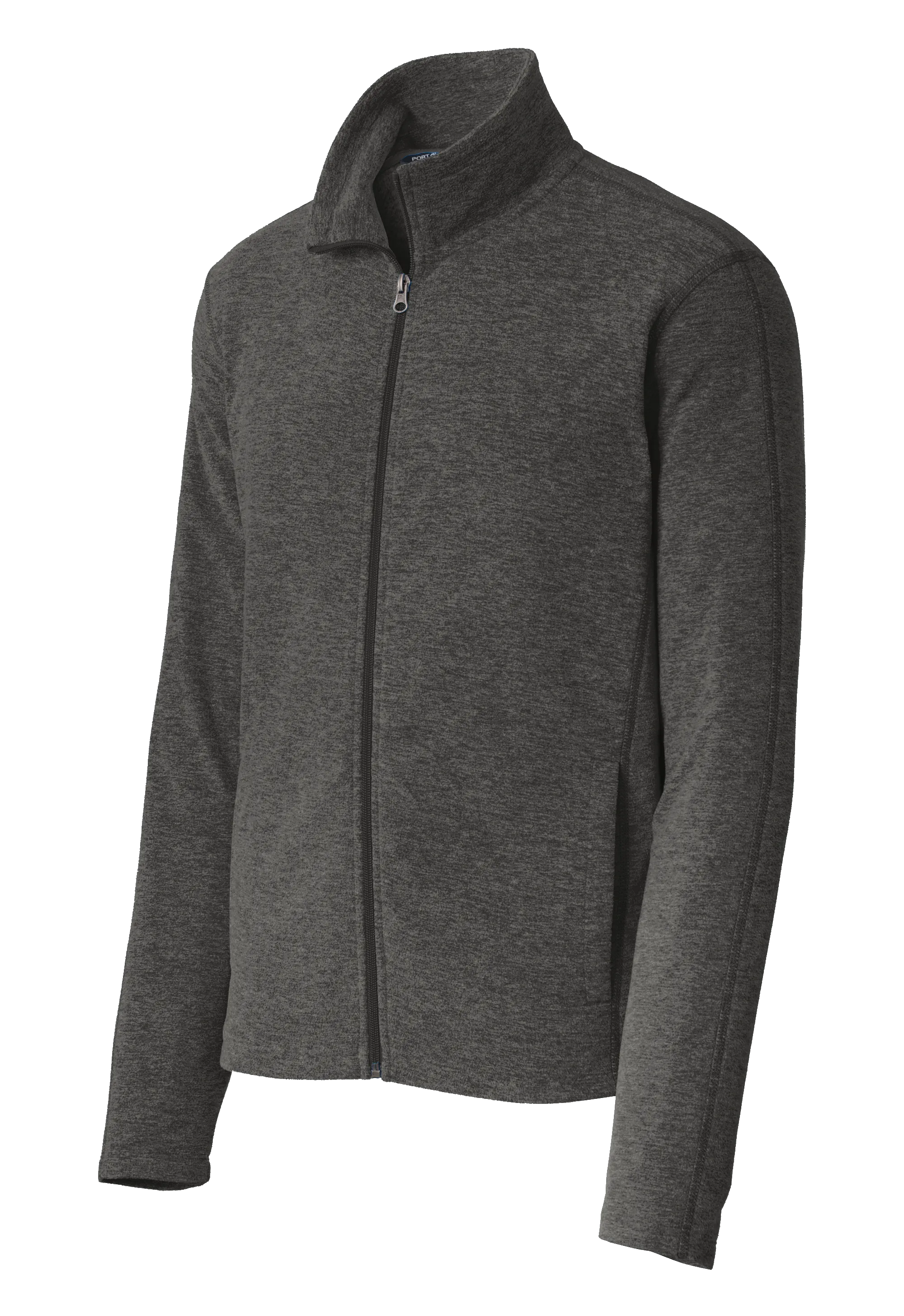 C1731M Mens Heather Microfleece Full-Zip Jacket