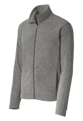 C1731M Mens Heather Microfleece Full-Zip Jacket