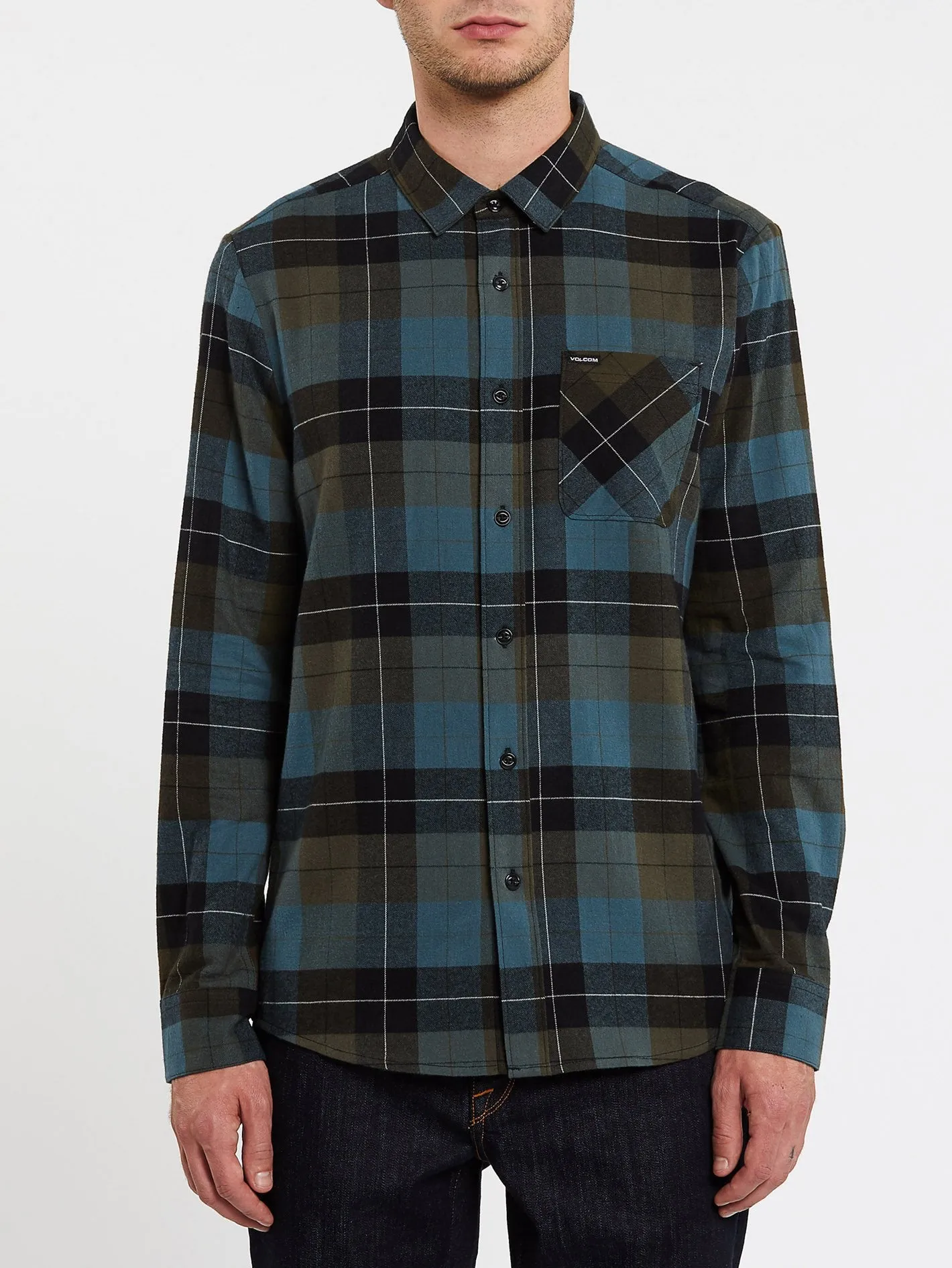 Caden Plaid Shirt - MILITARY