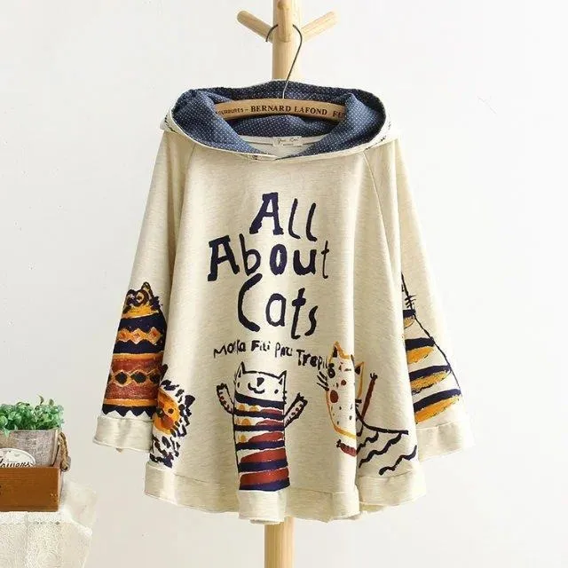 Cats One-Size-Fits-All Warm Winter Pullover