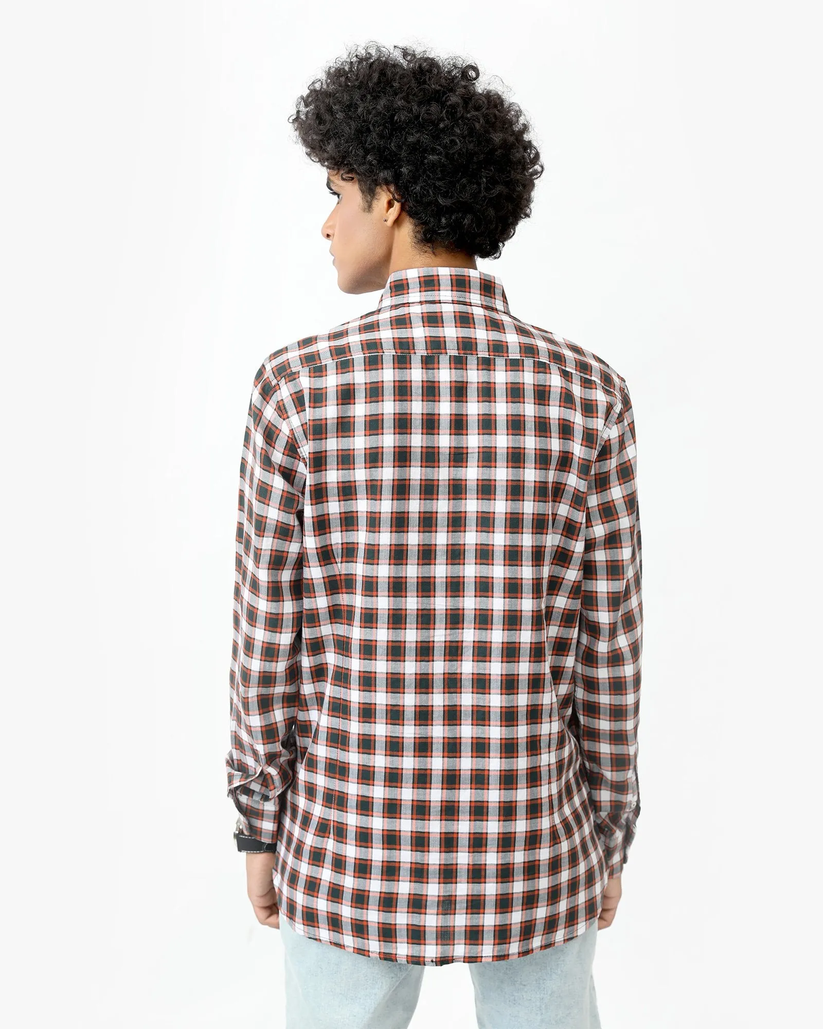 Checkered Button Down Shirt