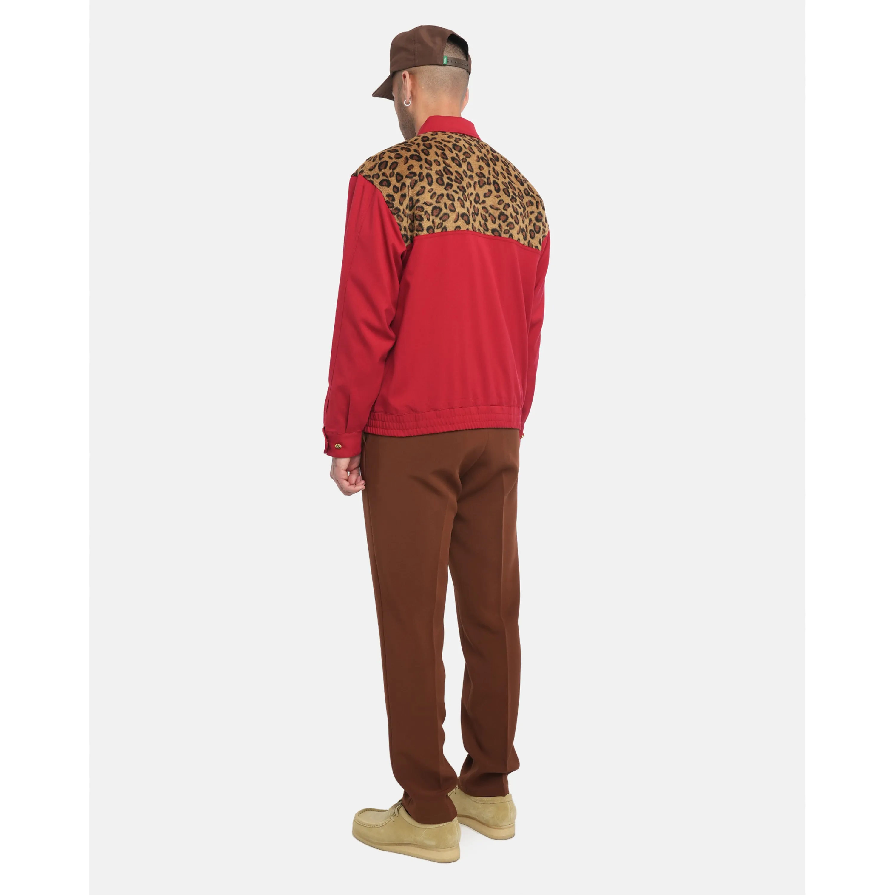 Cheetah Jacket - Red