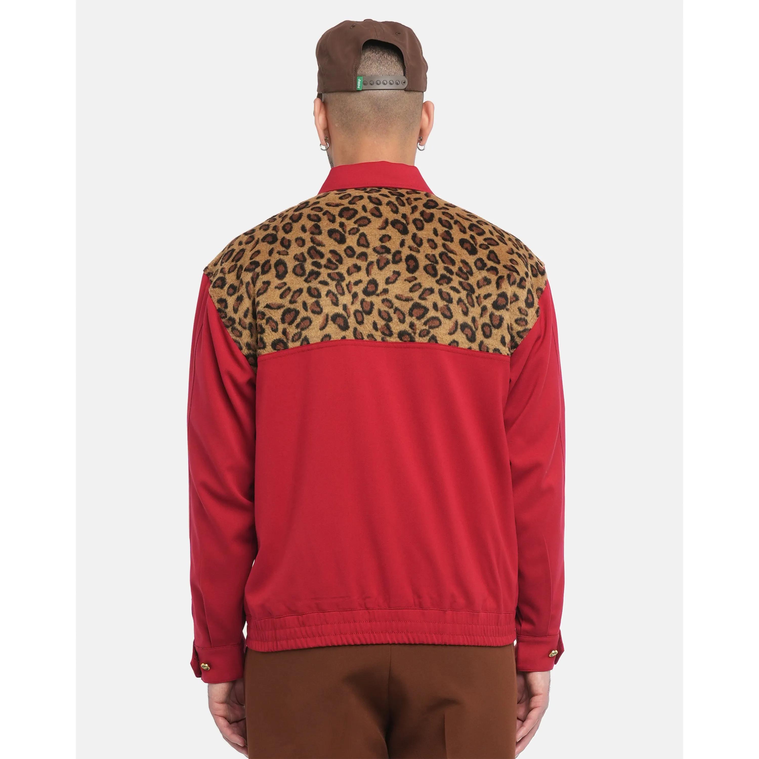 Cheetah Jacket - Red