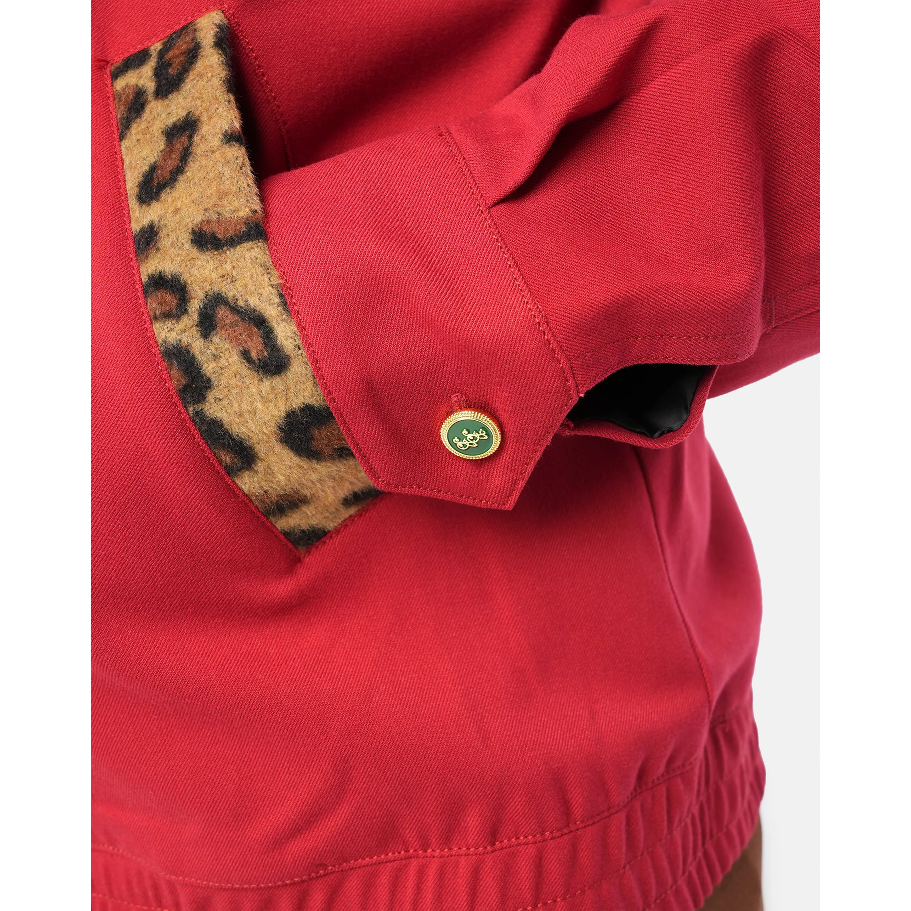 Cheetah Jacket - Red