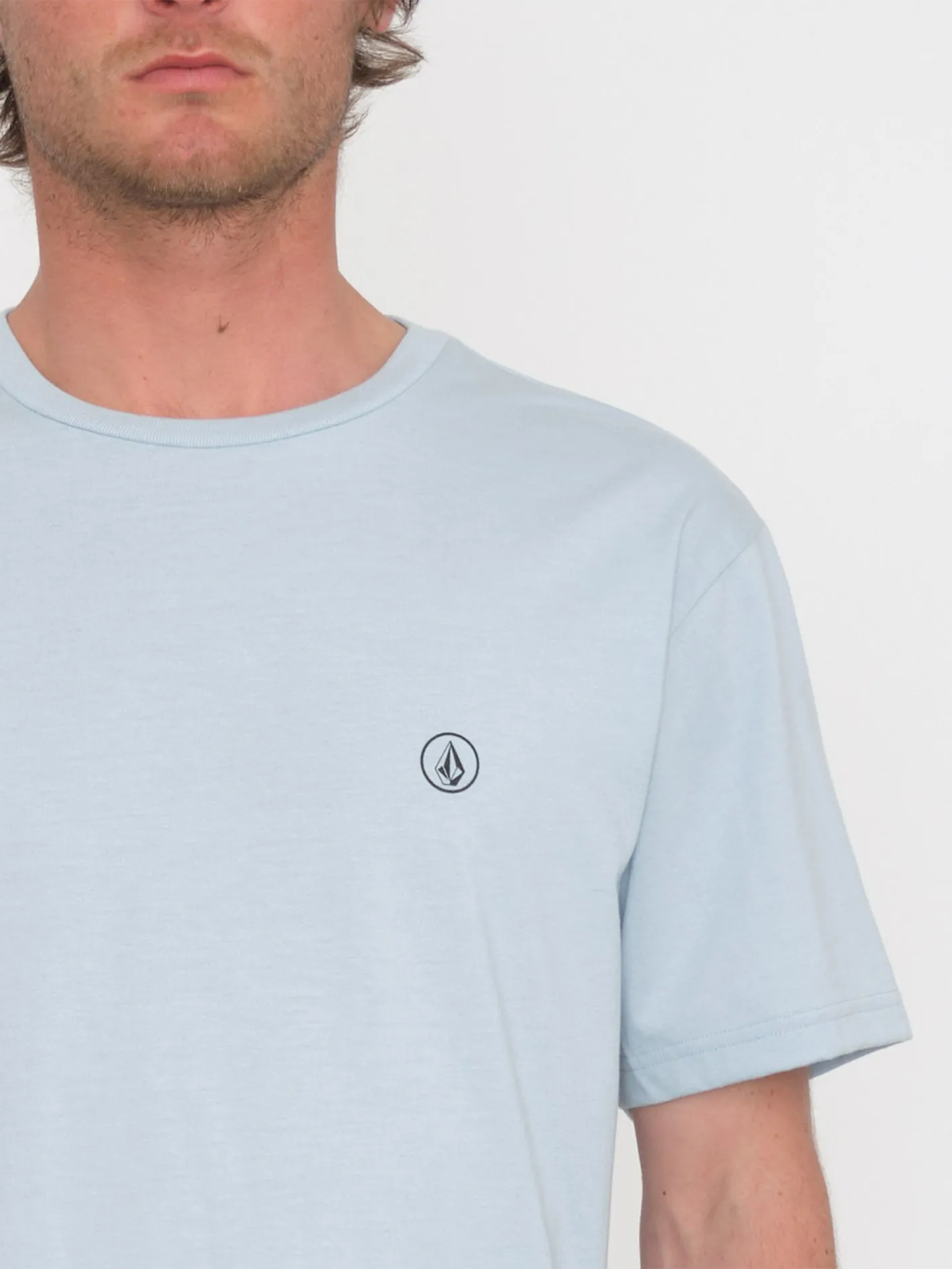 Circle Blanks T-shirt - CELESTIAL BLUE