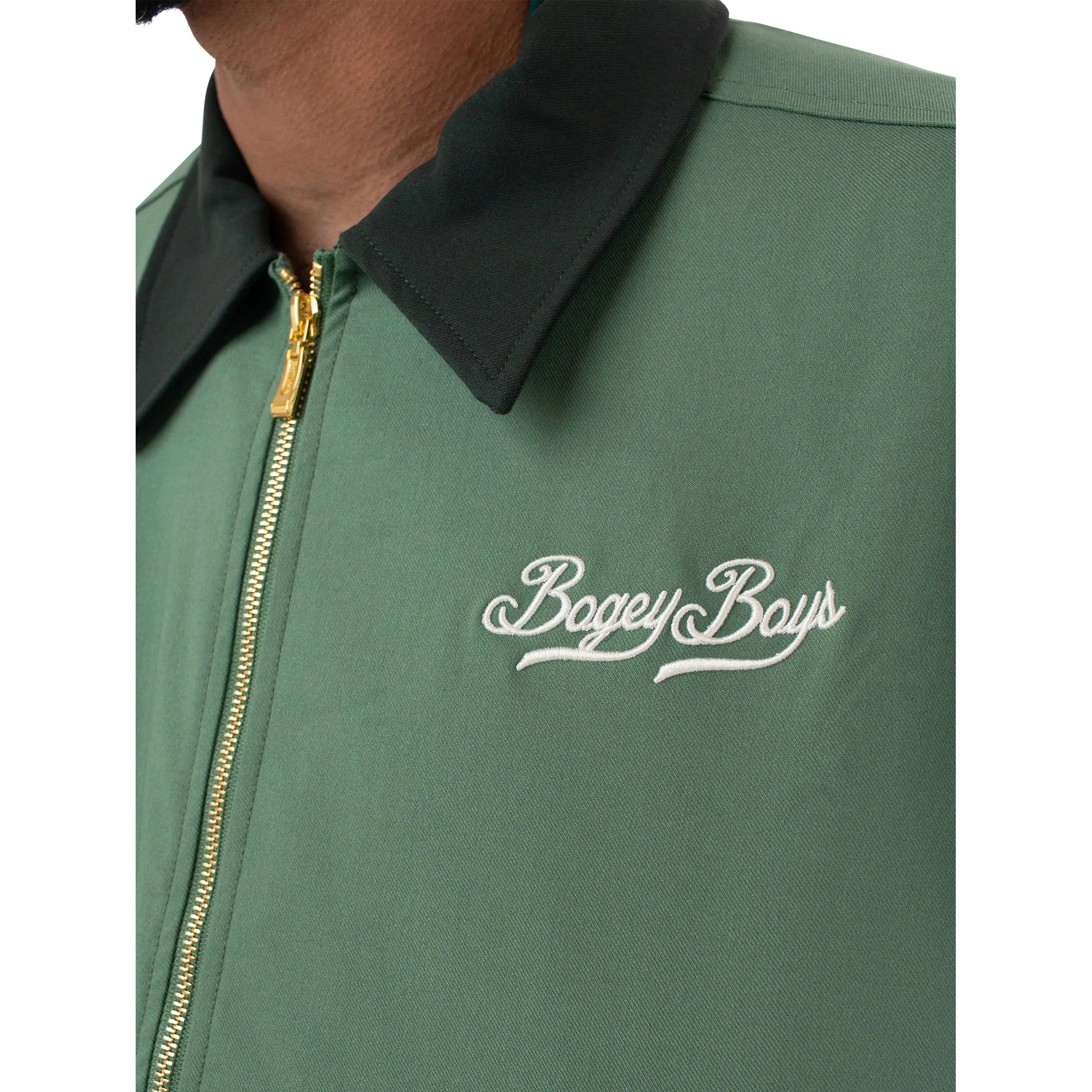 Classic Script Jacket - Green