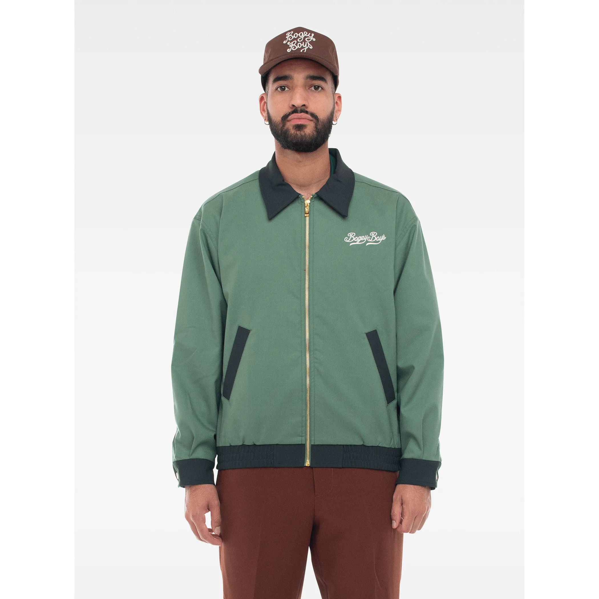 Classic Script Jacket - Green