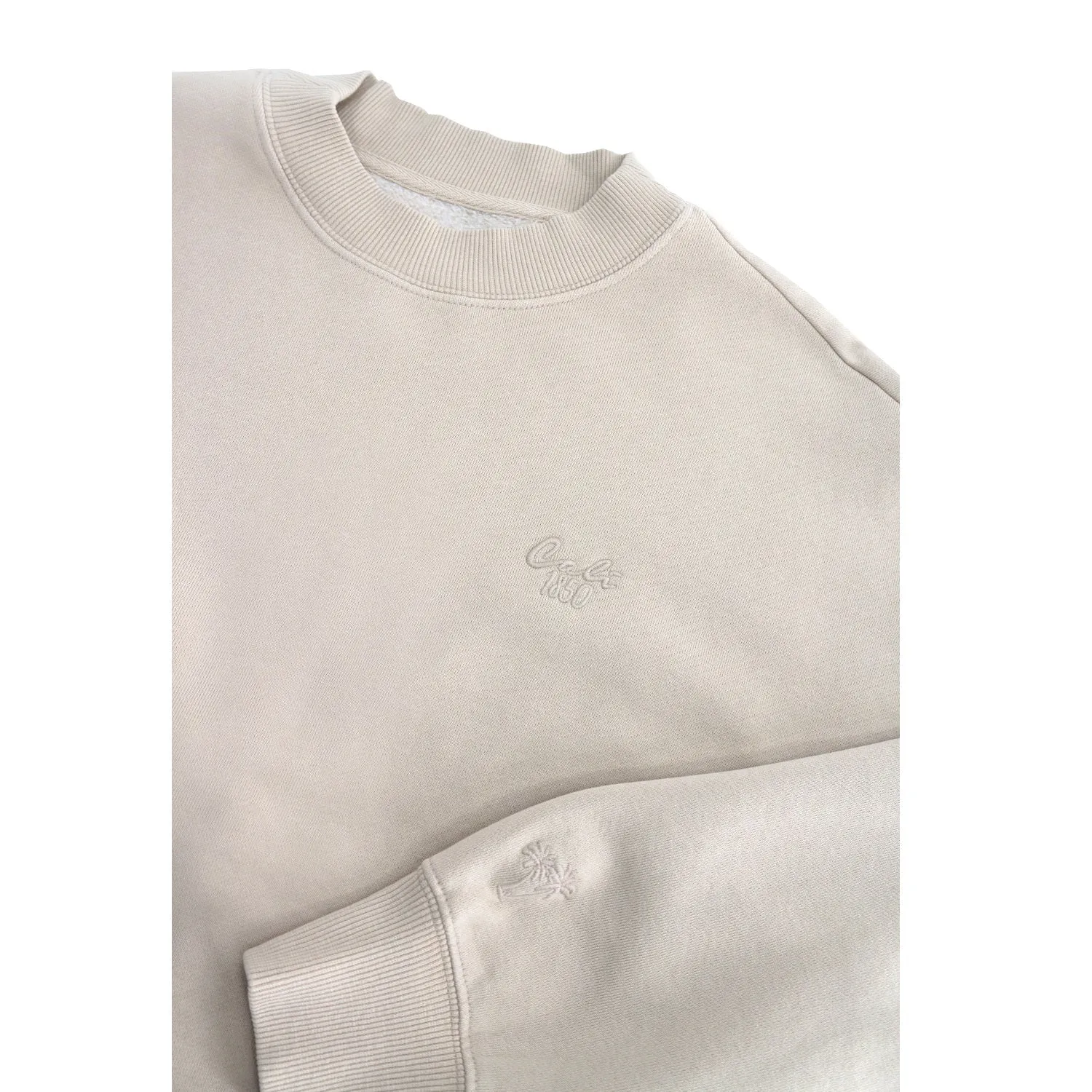 Cloud Fleece Crewneck Sweatshirt - Olive Beige