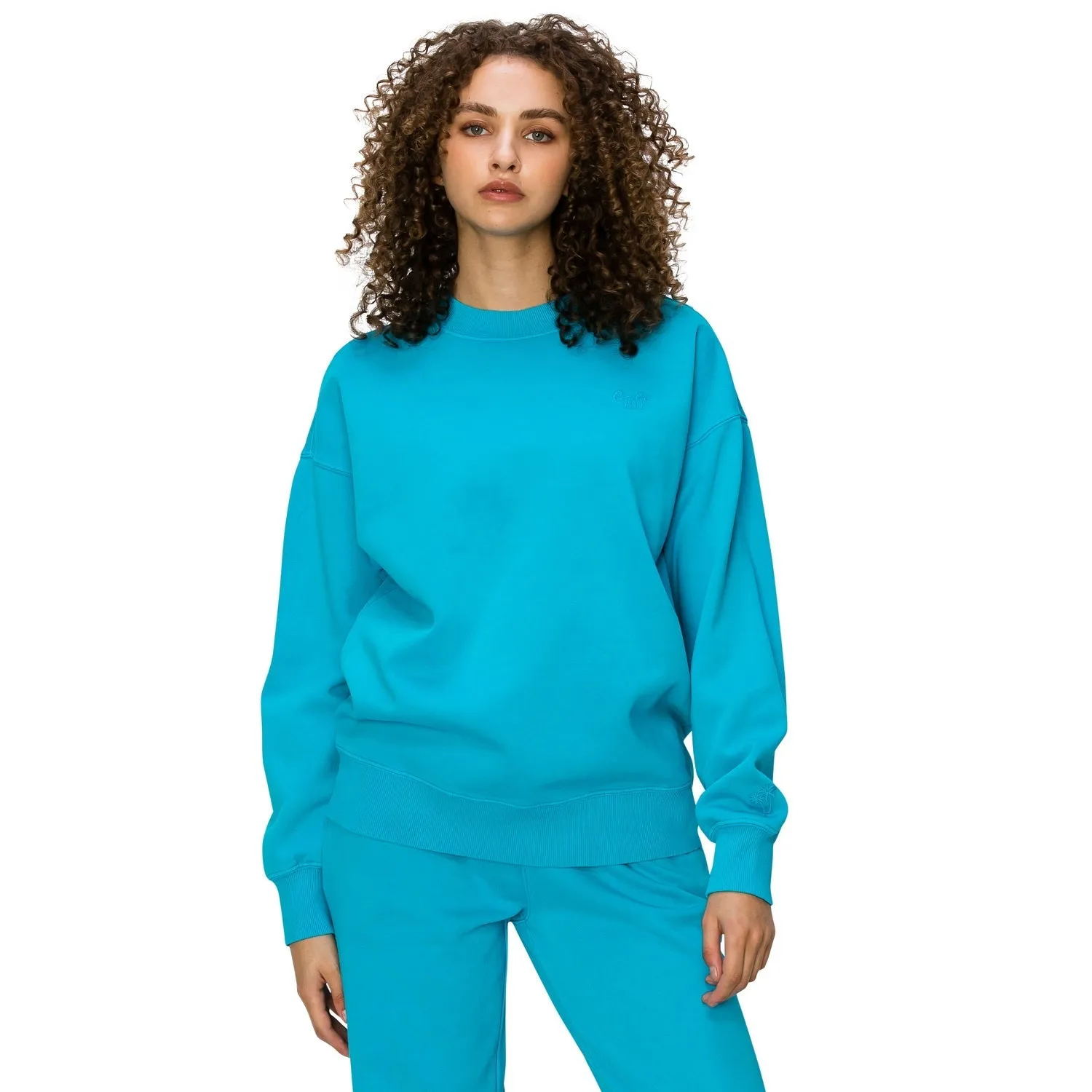 Cloud Fleece Crewneck Sweatshirt - Verdigris Teal