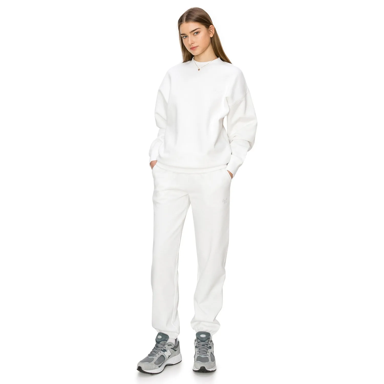 Cloud Fleece Crewneck Sweatshirt - White