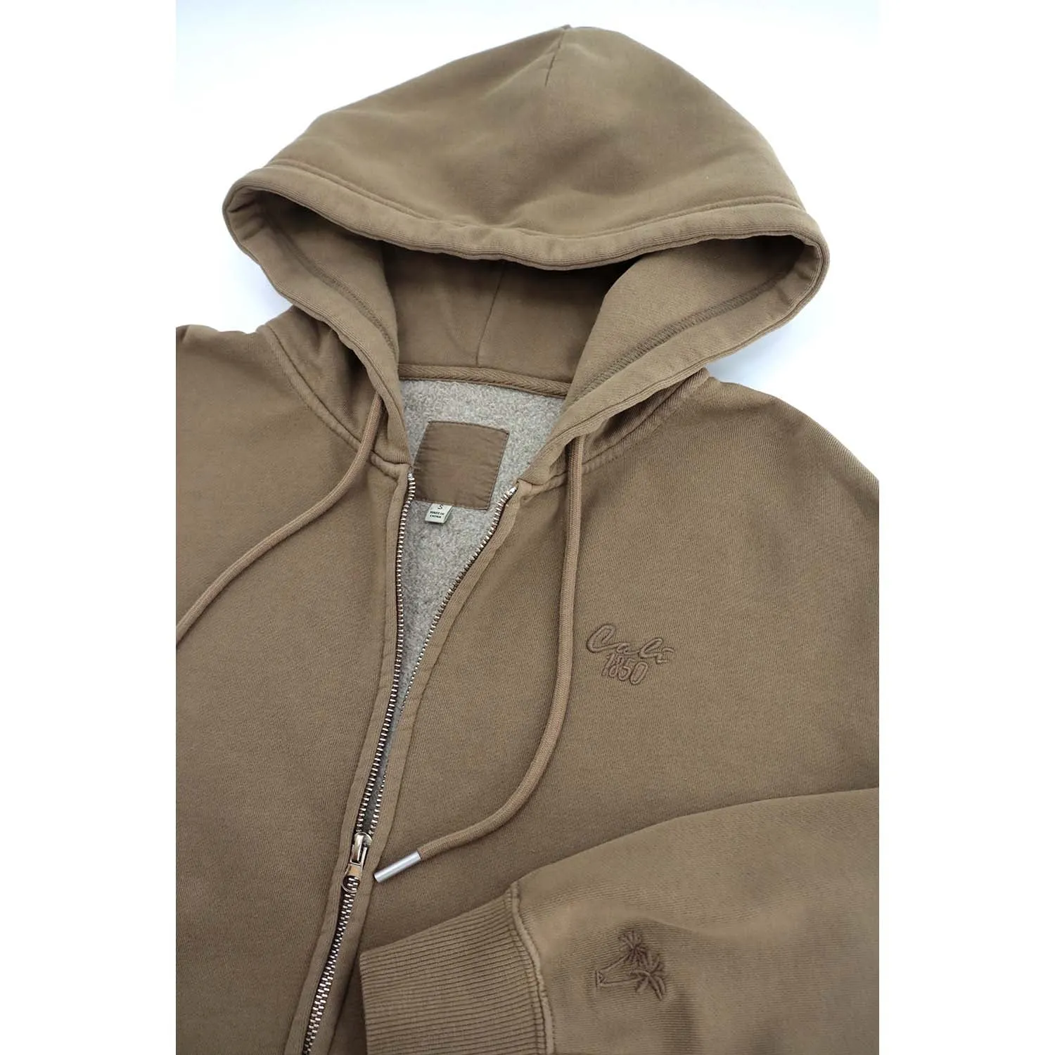 Cloud Fleece Zip Up Hoodie - Bough Green