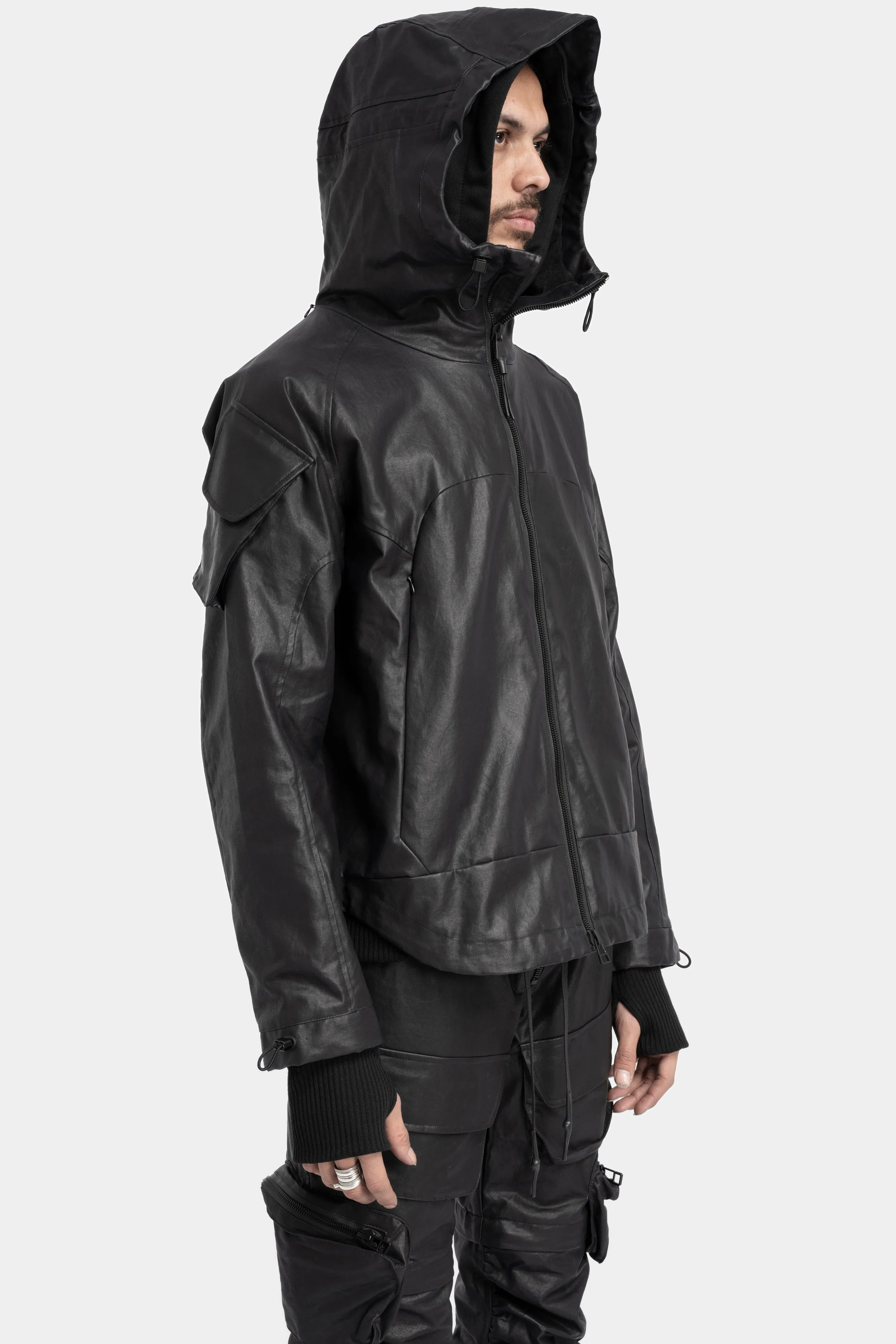 Coated vizi jacket