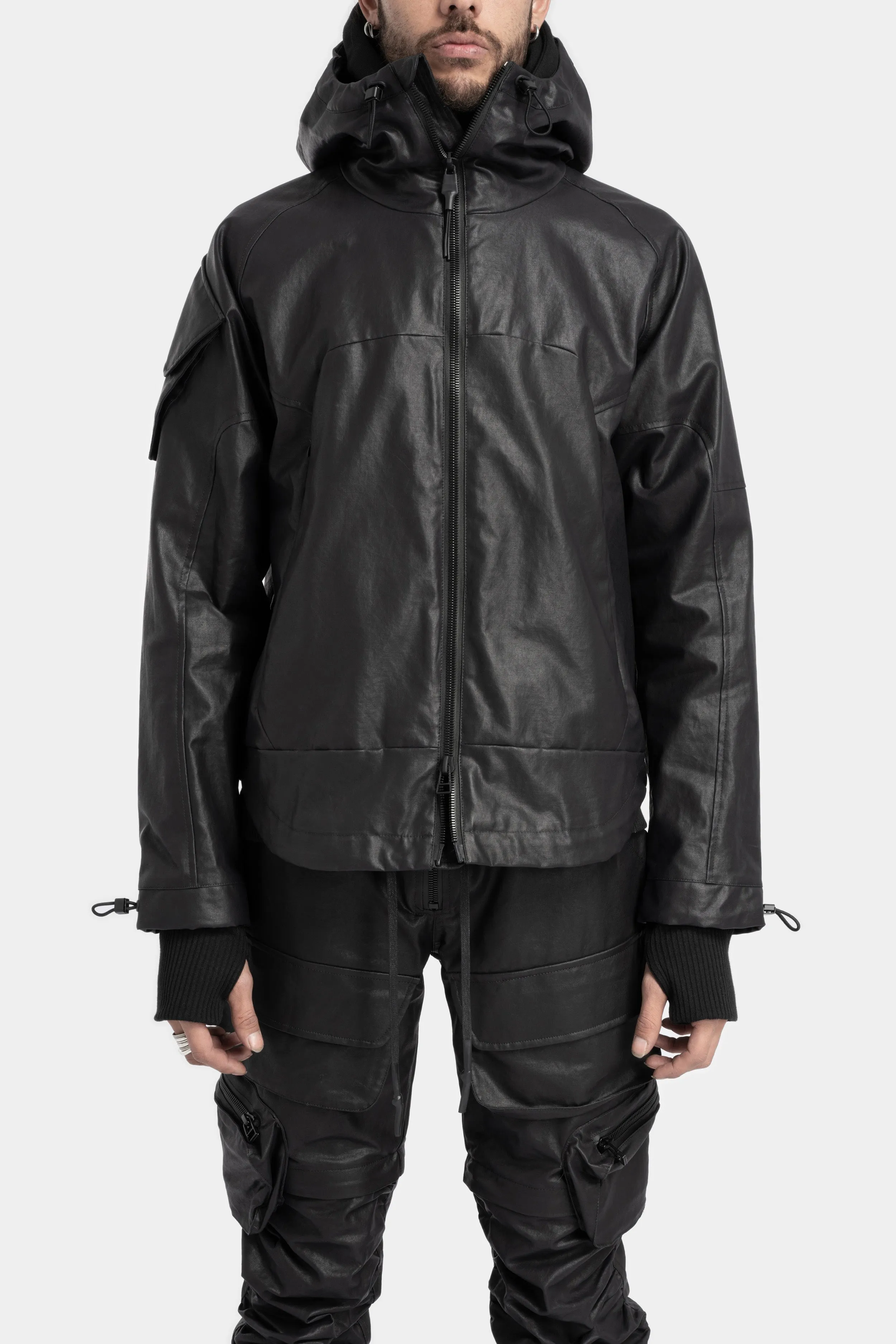 Coated vizi jacket