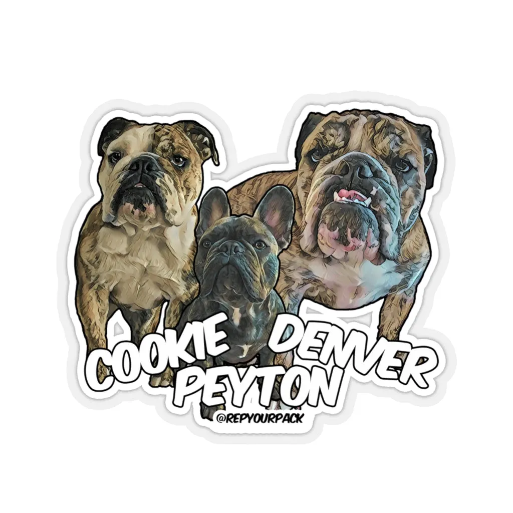 Cookie Denver Peyton 1 Stickers