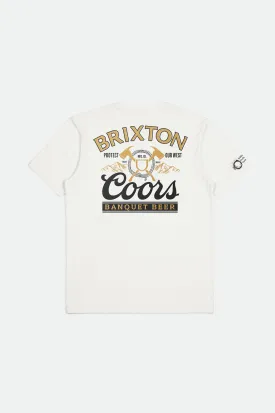 Coors Protect Our West S/S Tailored Tee - Off White