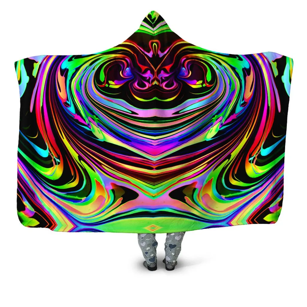 Cosmic Swirl Hooded Blanket